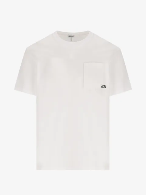 LOEWE t-shirt à logo brodé Anagram