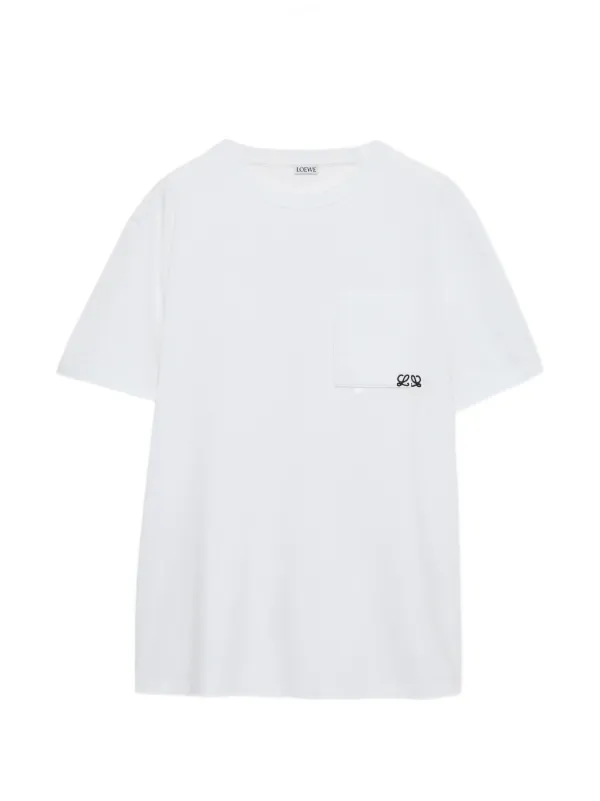 Loewe Relaxed-fit T-shirt in Cotton in White