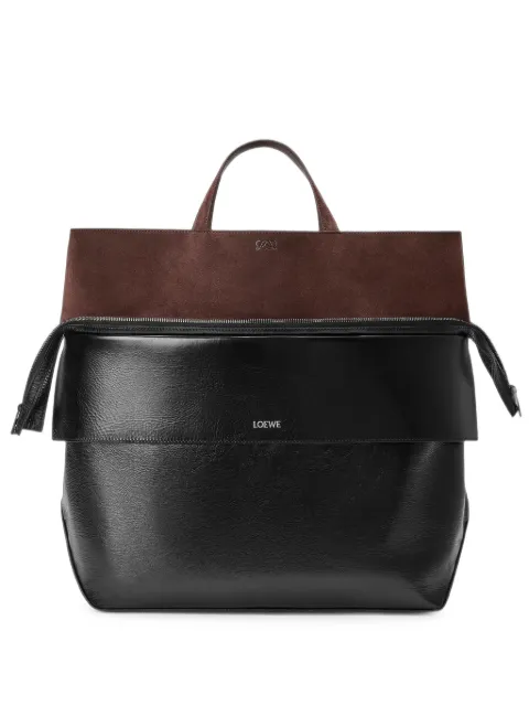 LOEWE large Switch leather suede tote bag