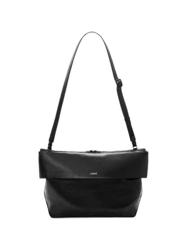 LOEWE Switch スエード ハンドバッグ L | ブラック | FARFETCH JP