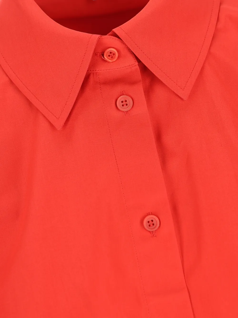 LOEWE Boxy-fit overhemd met geborduurd logo Rood