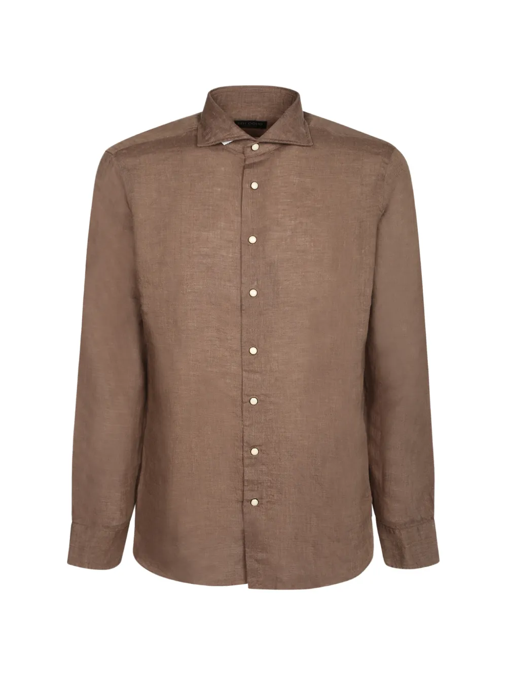 Dell'oglio long-sleeve button-up shirt - Marrone