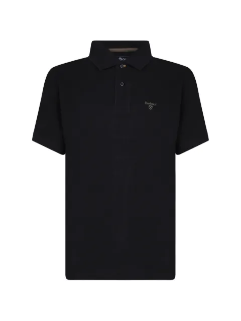 Barbour logo-embroidered polo shirt