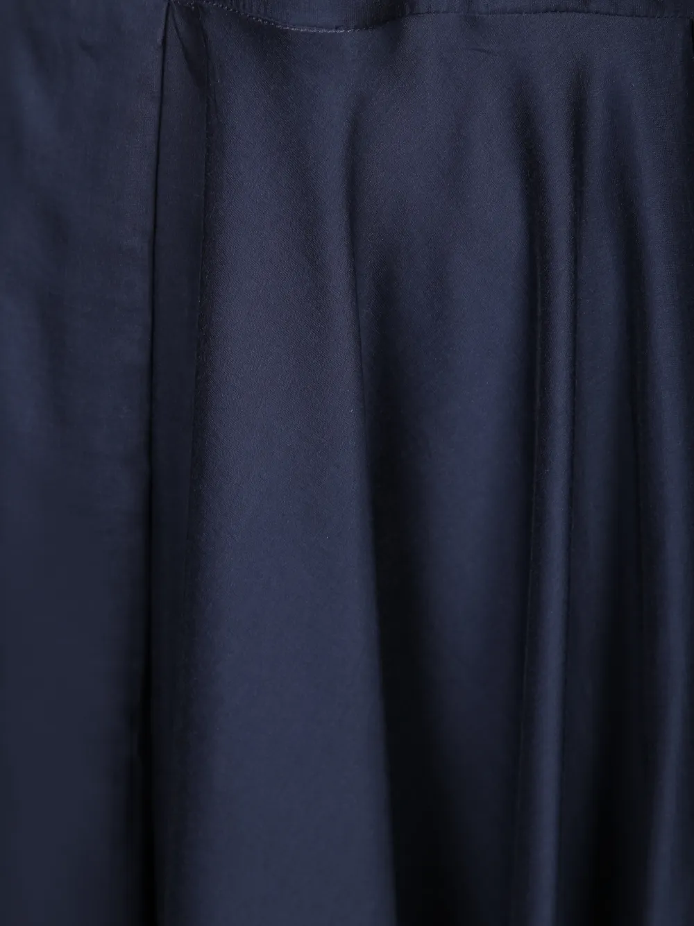 Blanca Vita Maxi-jurk met strikdetail en plooien Blauw