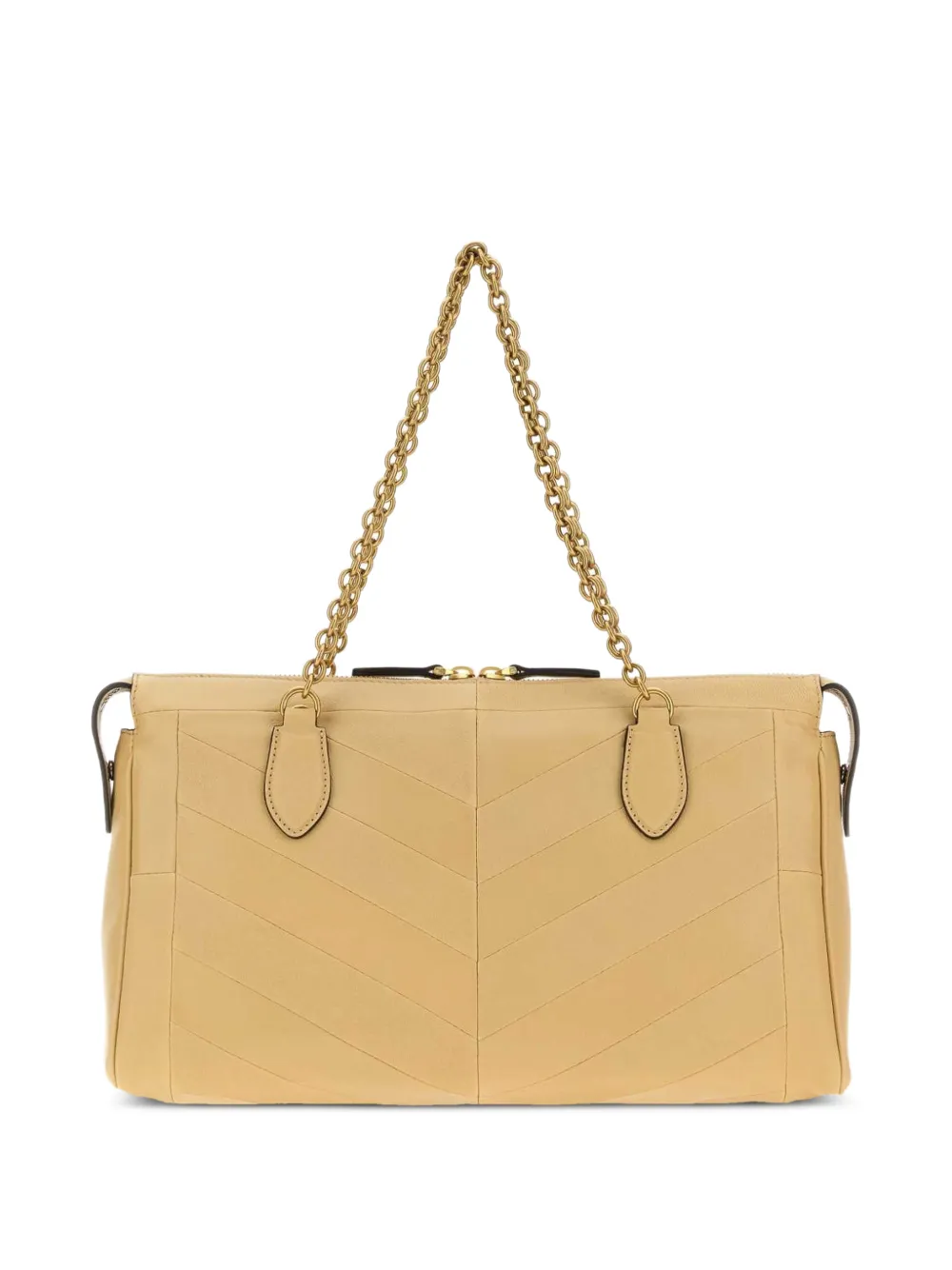 Valentino Garavani VLogo Signature medium gewatteerde shopper Beige