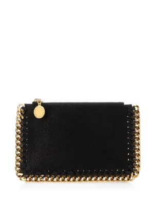 Stella McCartney Falabella Zip Cardholder | Black | FARFETCH
