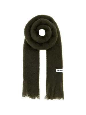 Jil Sander パデッドスカーフ | レッド | FARFETCH JP