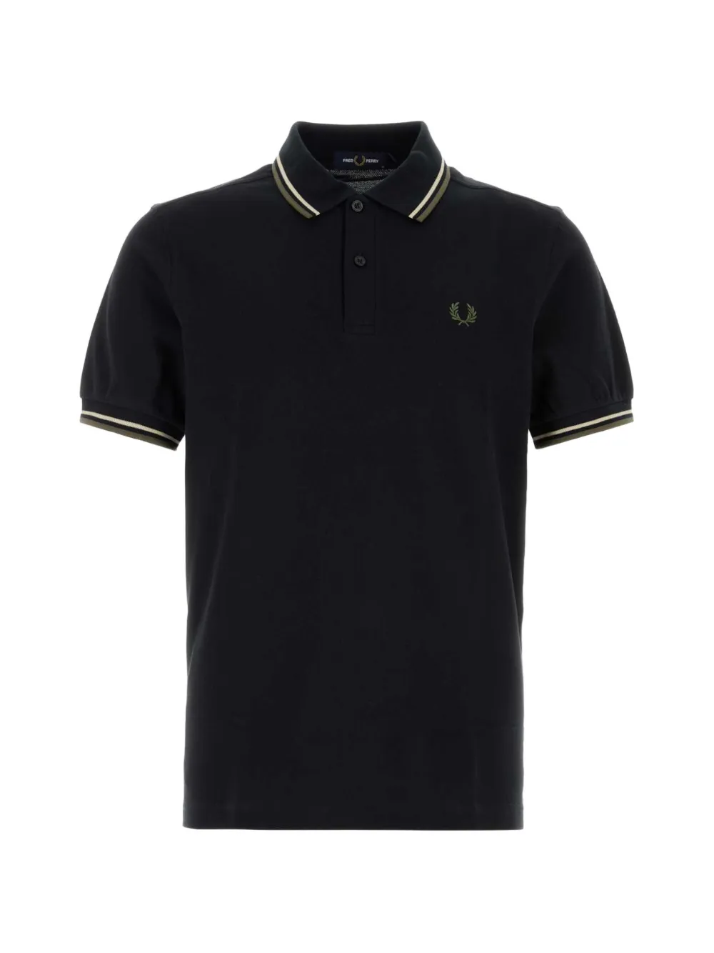Fred Perry piqué polo shirt - Nero