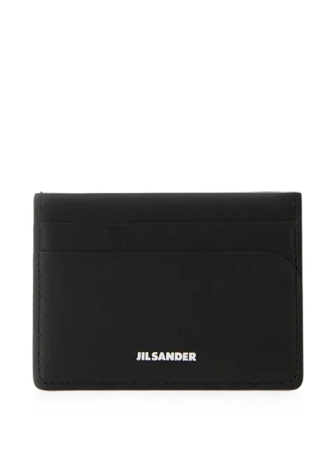 Jil Sander leather card holder