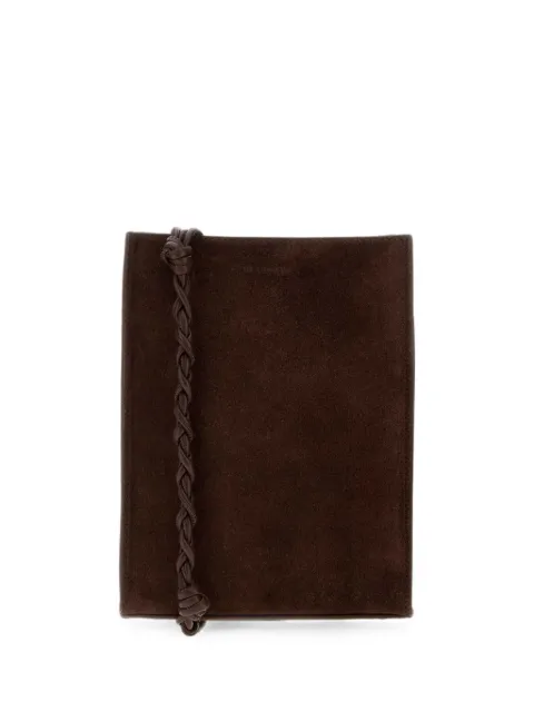 Jil Sander Tangle suede shoulder bag