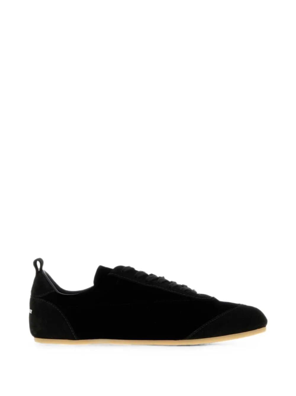 Jil Sander Etage suede sneakers - Schwarz