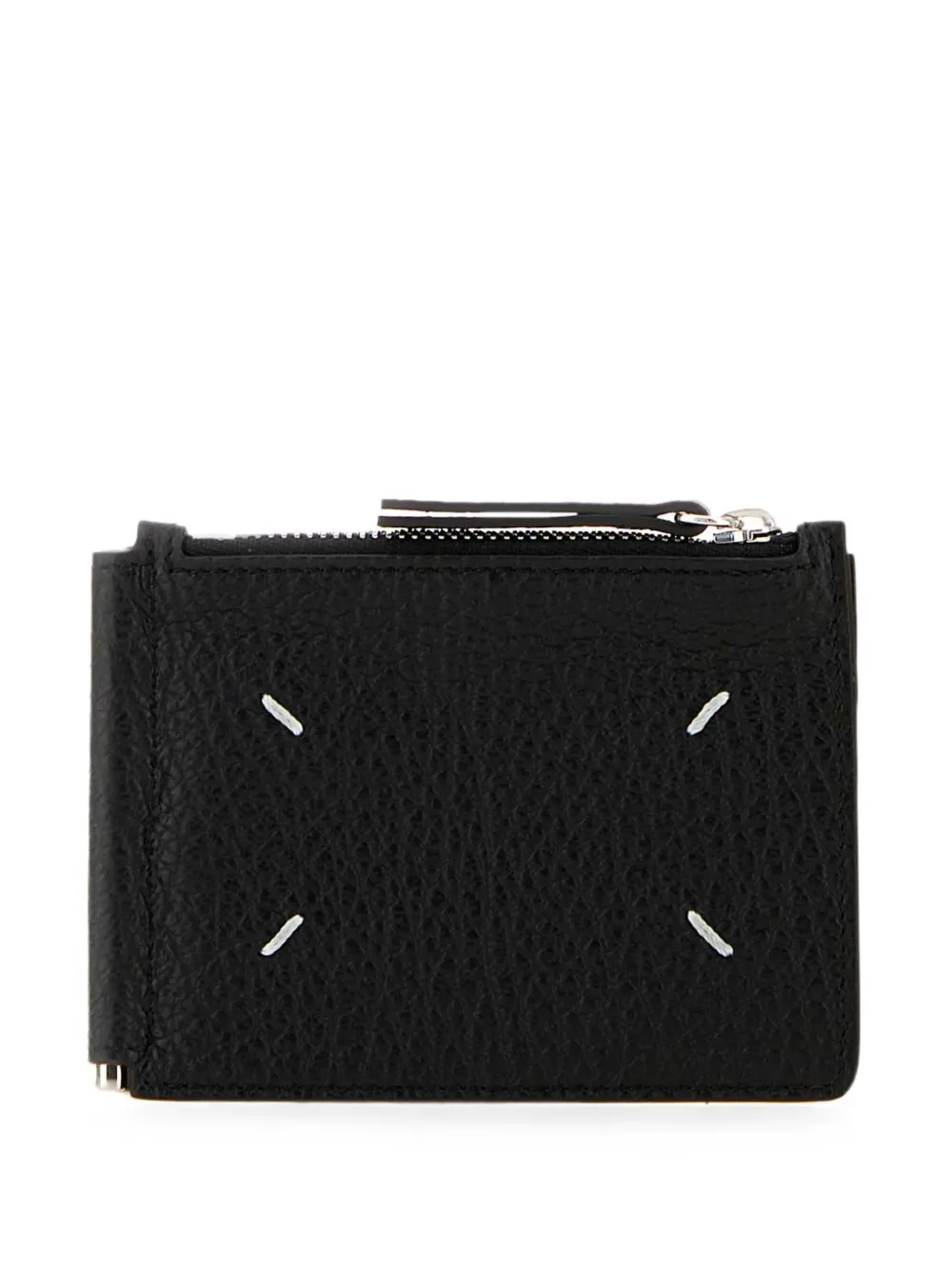 Maison Margiela Four Stitches leather wallet - Schwarz