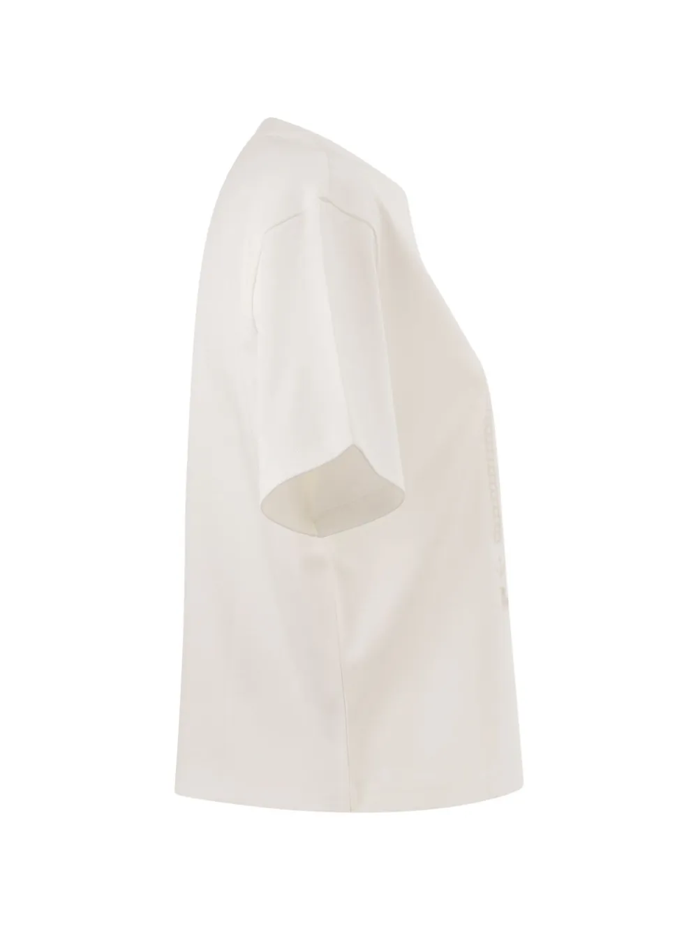  Weekend Max Mara Camiseta Con Estampado Gráfico - Blanco 