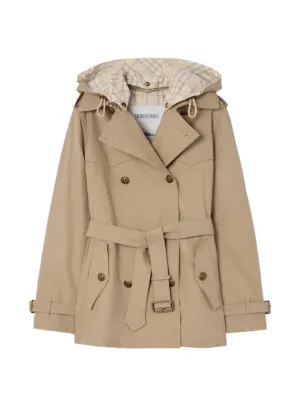 Burberry ベルグレイヴィア ライトウェイトコットン ショートトレンチ
