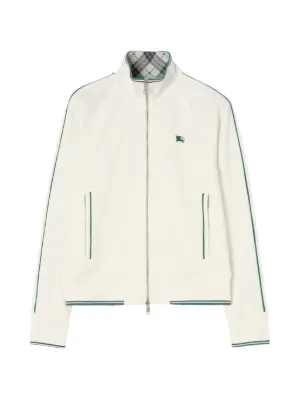 BURBERRY ジップアップ ブルゾン ホワイト　麻100% Lサイズ Burberry Cardigans For Men - Farfetch