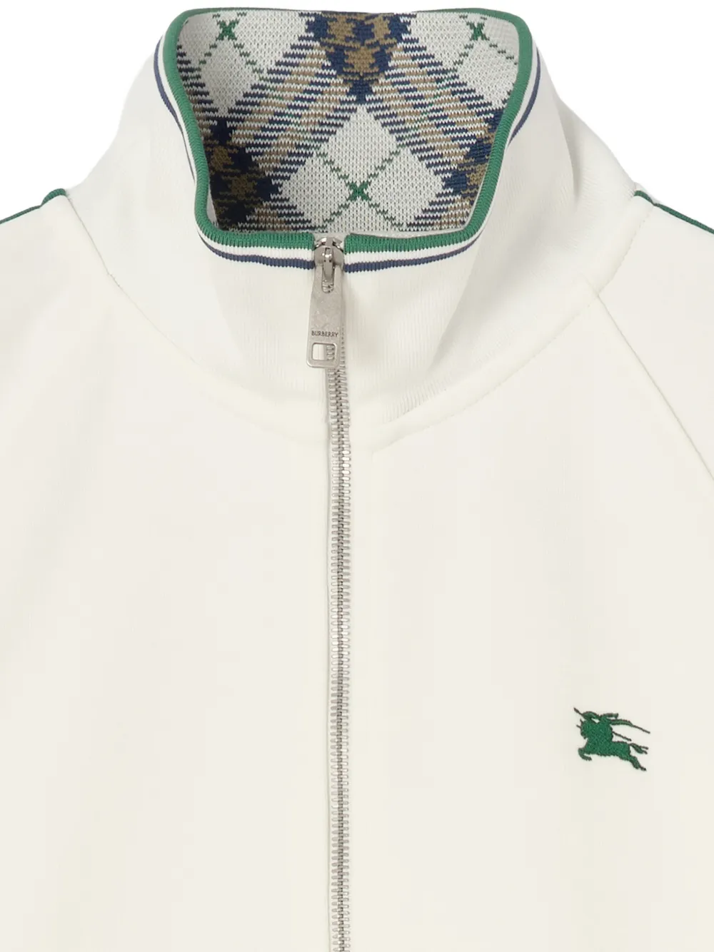 Burberry nylon cotton tennis jacket Wit