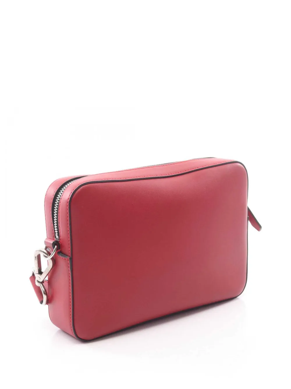Fendi Pre-owned 2010-2026 Leather Chinese New Year Diagonal Camera Bag Crossbody Bag in Red, view 3