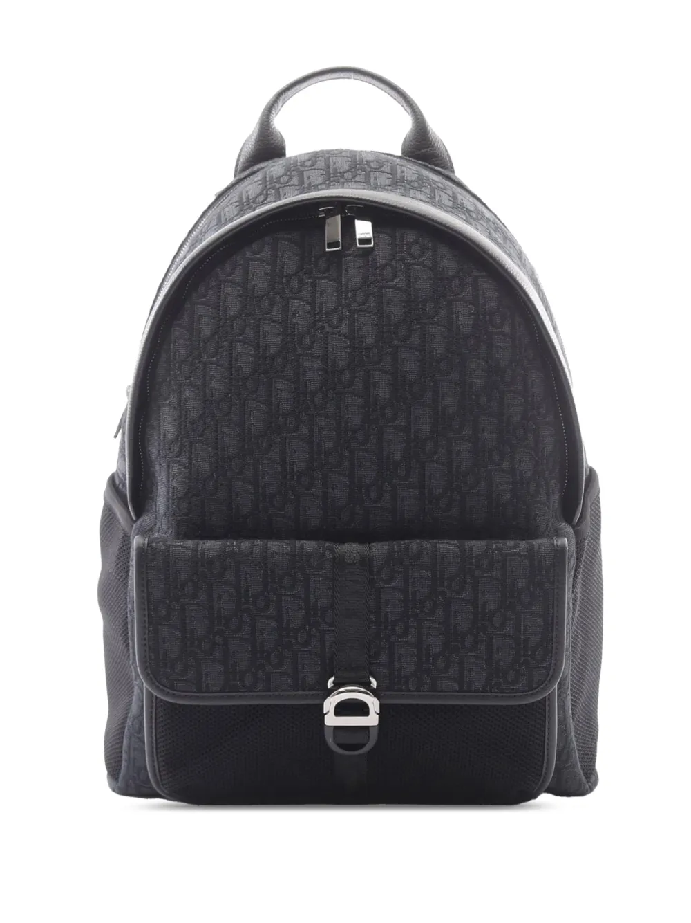 Christian Dior Pre-Owned 2010-2026 Oblique Canvas backpack - Black
