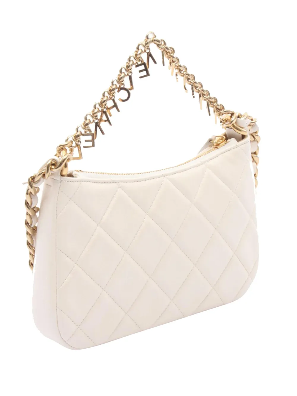 お値下げ！美品CHANEL マトラッセ ティアドロップ ココマーク ホワイト CHANEL Pre-Owned 2021-2026 ココマーク マトラッセ サッチェルバッグ