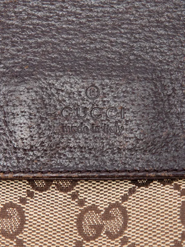 Gucci Pre-Owned 2000-2015 GGキャンバス ウェブ ダブル ポケット