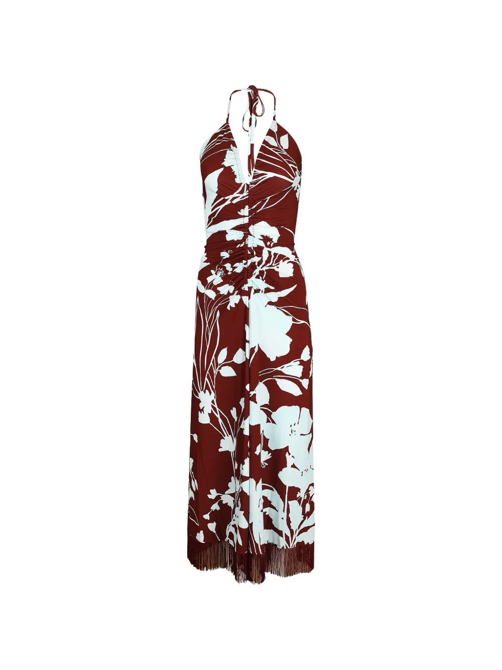 Cara Cara Shelter Island floral-print maxi dress - Brown
