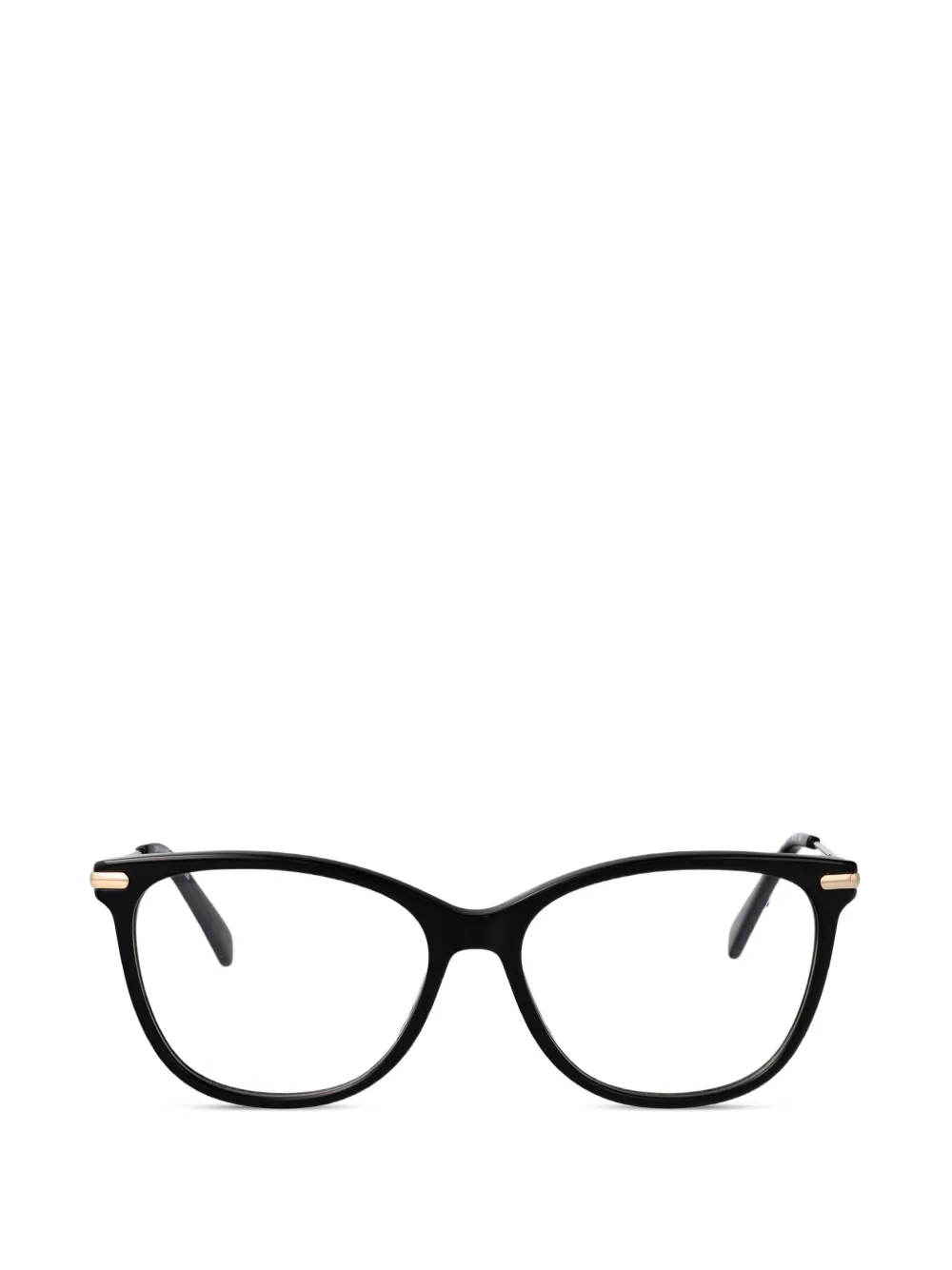 Longchamp cat-eye-frame glasses - Schwarz