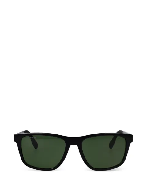 Lacoste logo-plaque sunglasses