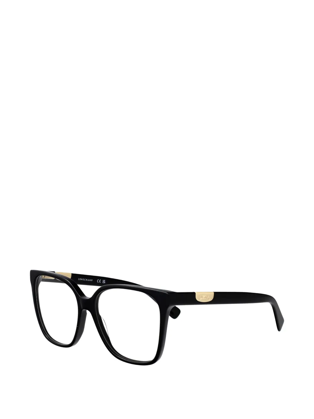  Longchamp Logo-plaque Square-frame Glasses - Nero 