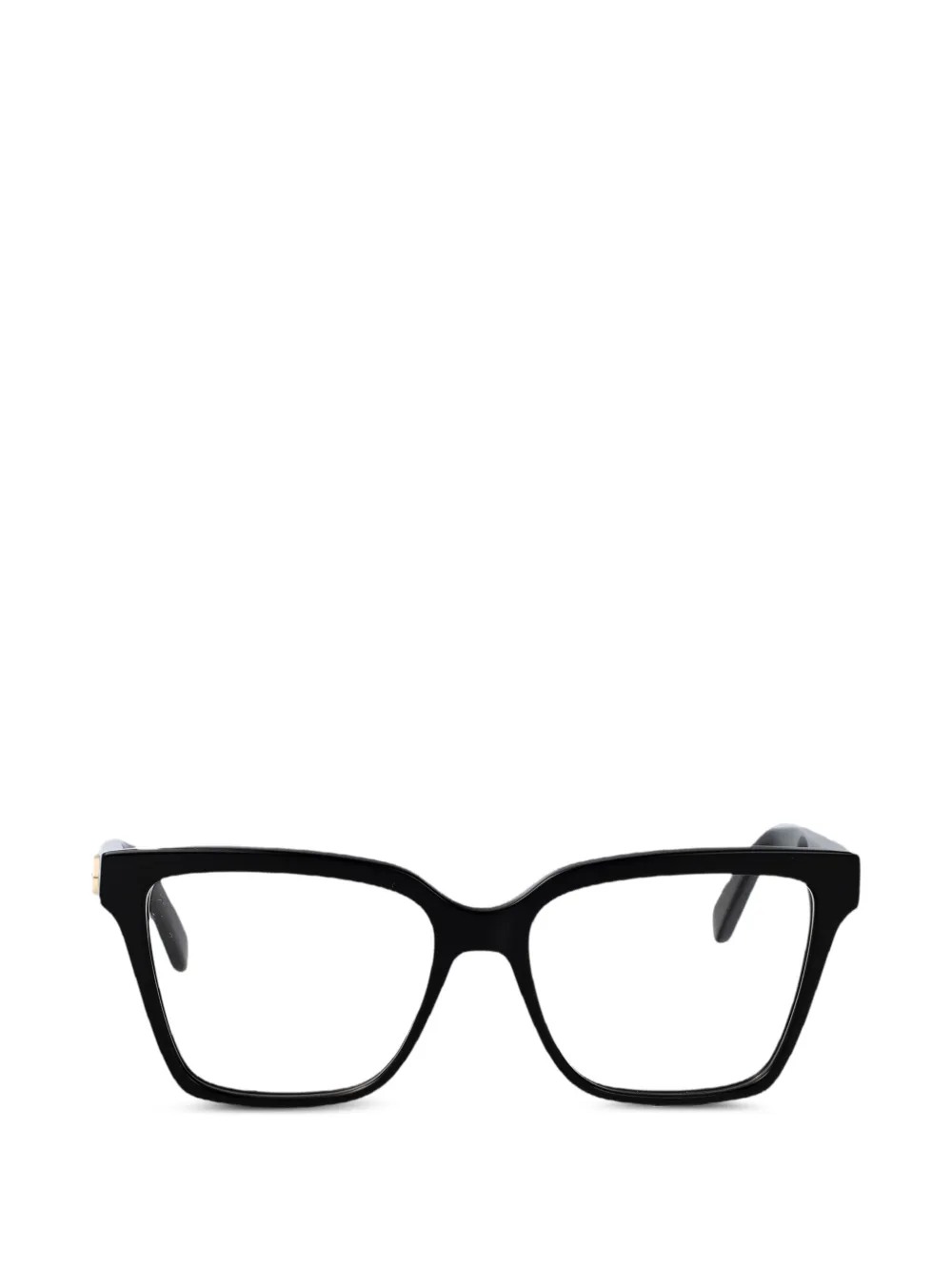 Ferragamo Eyewear Gancini square-frame glasses - Nero