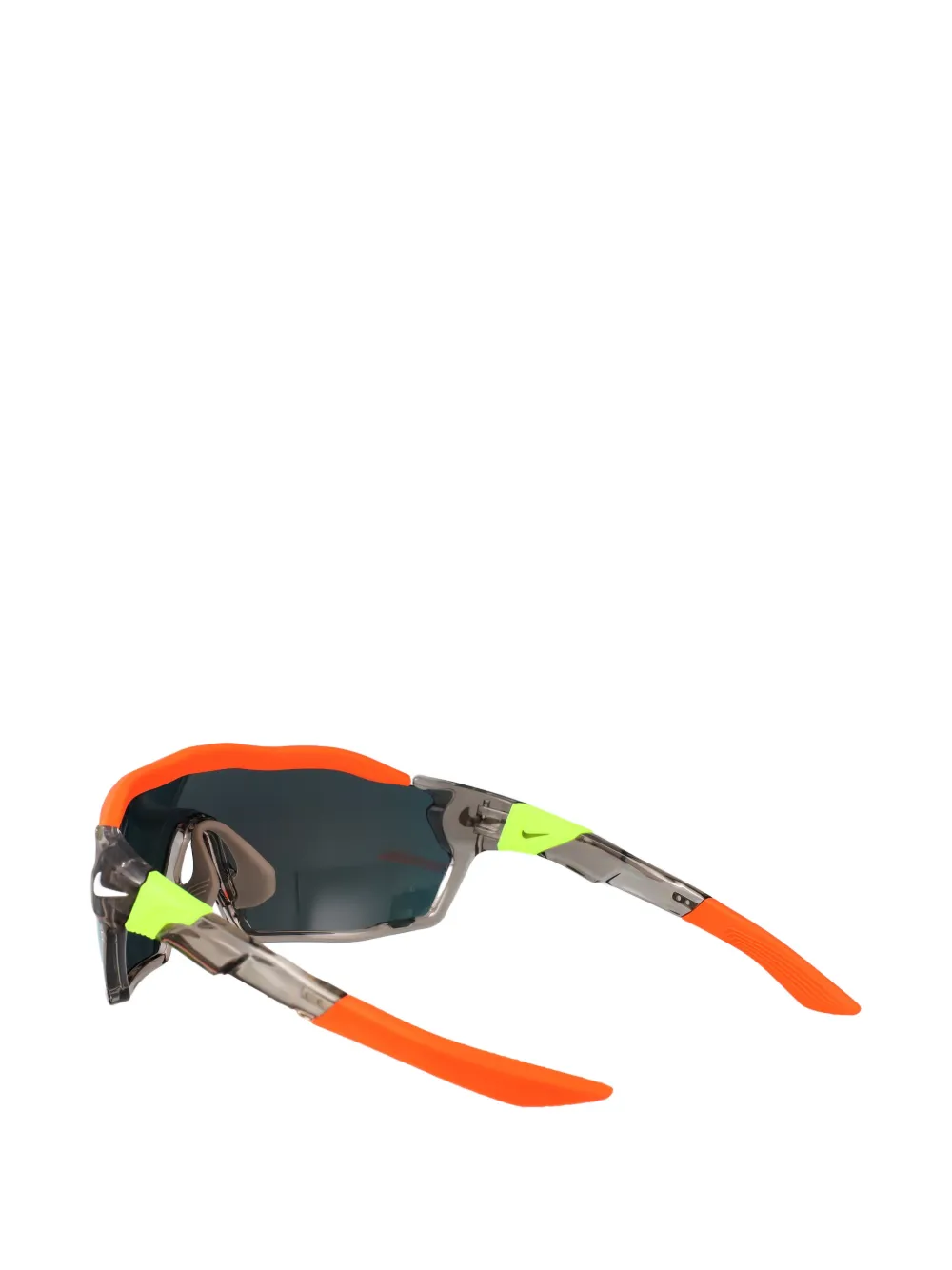 Nike Show X Rush zonnebril met schild montuur Oranje