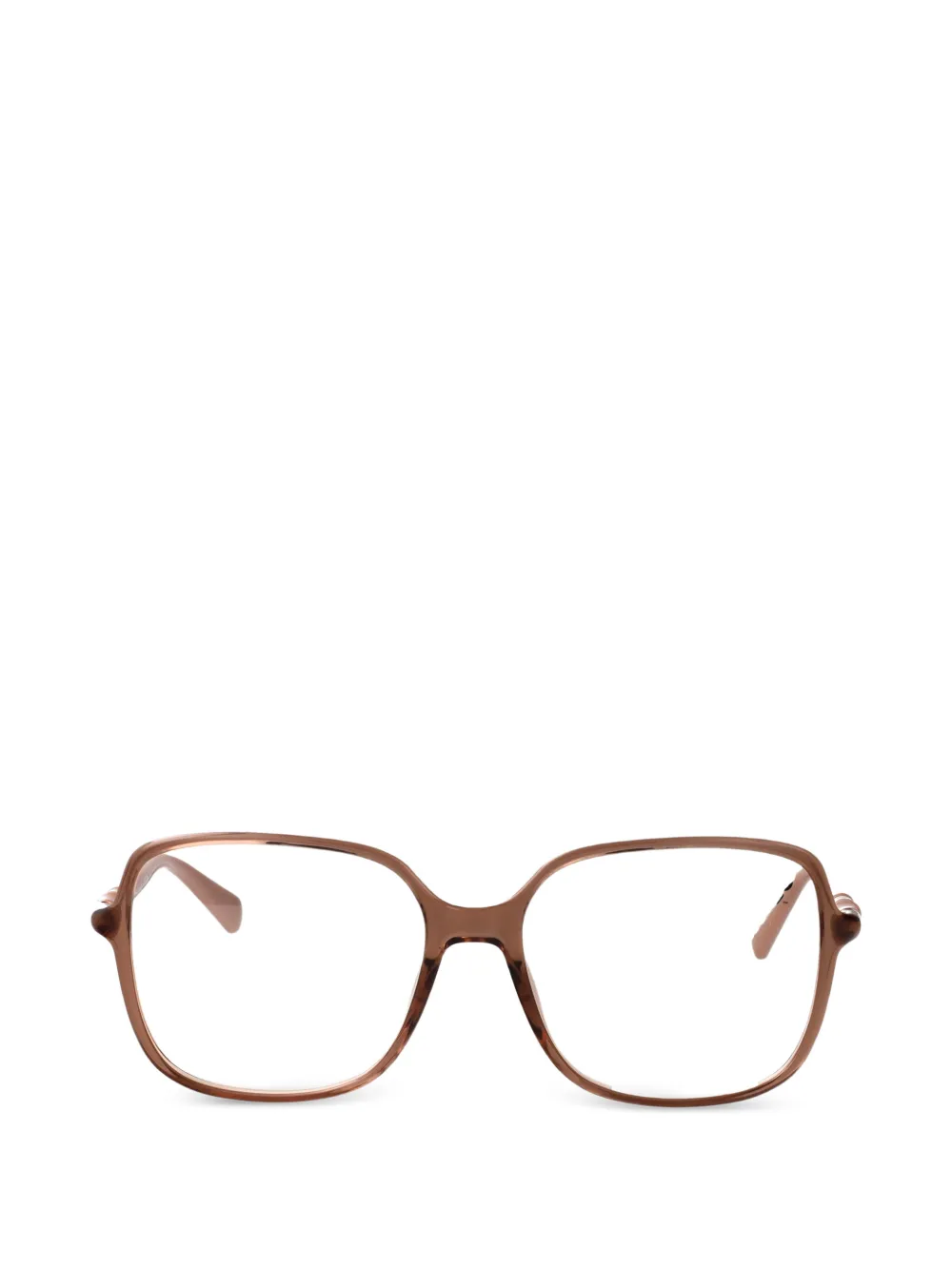 Longchamp square-frame glasses - Toni neutri