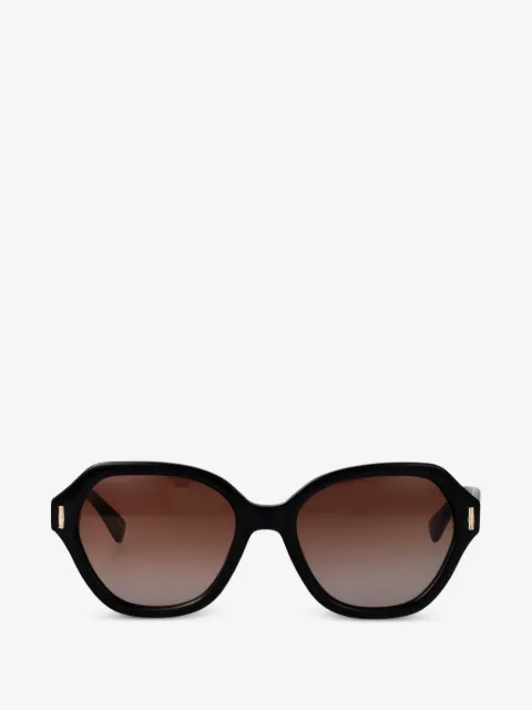 Longchamp geometric-frame sunglasses
