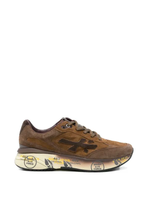 Premiata Moe Run panelled suede sneakers