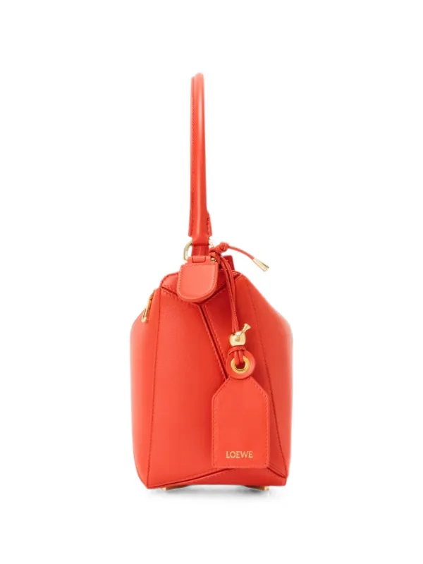 LOEWE Medium Puzzle Shoulder Bag | Orange | FARFETCH