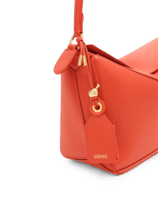 LOEWE Medium Puzzle Shoulder Bag | Orange | FARFETCH