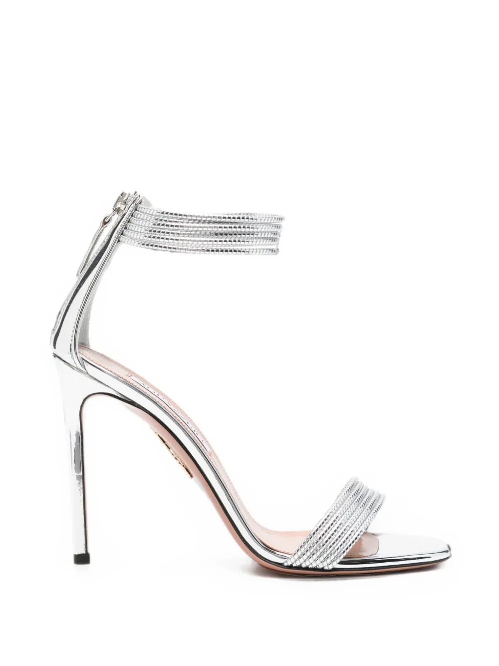 Aquazzura Sway multi-strap sandals Zilver