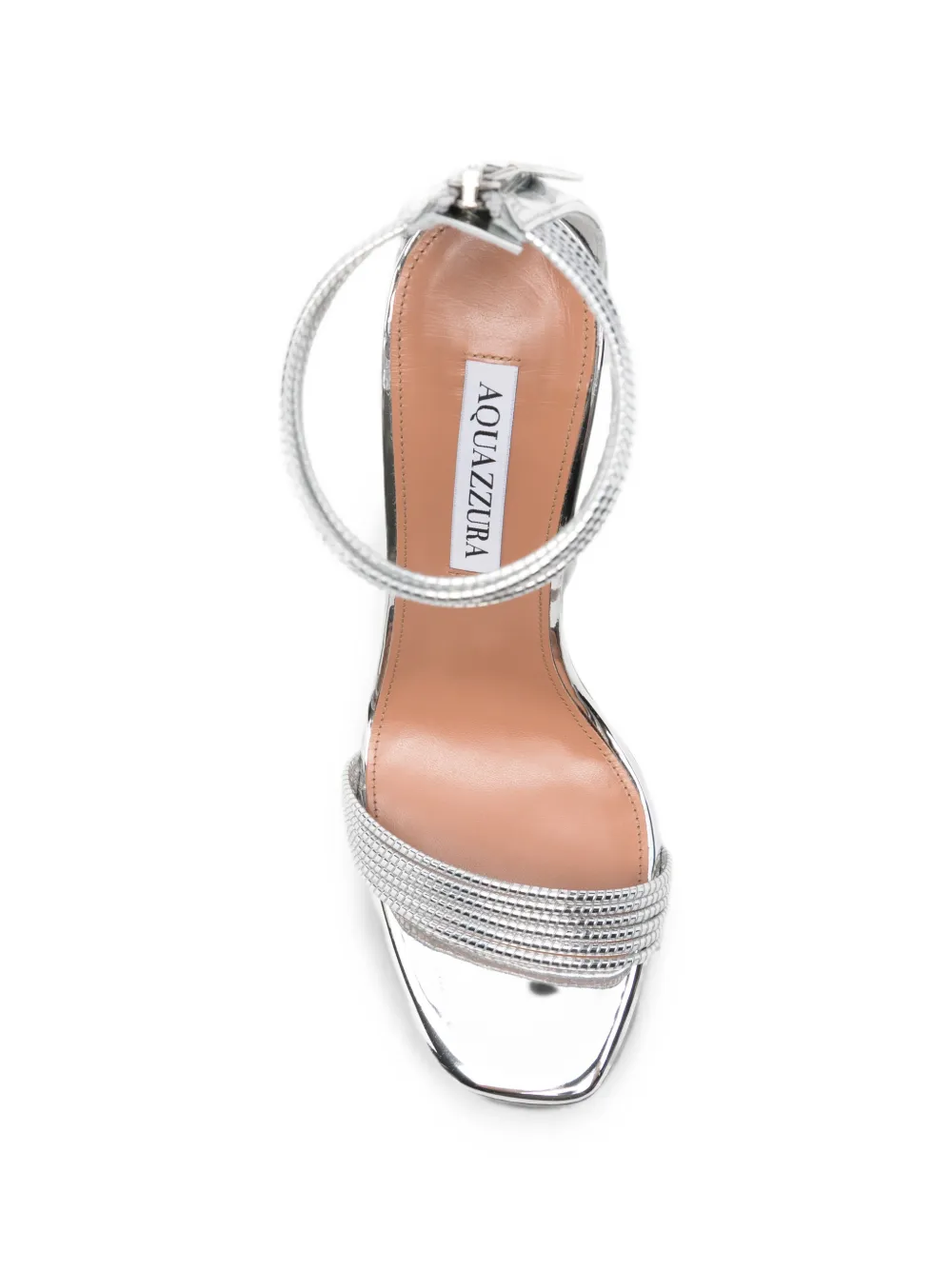 Aquazzura Sway multi-strap sandals Zilver