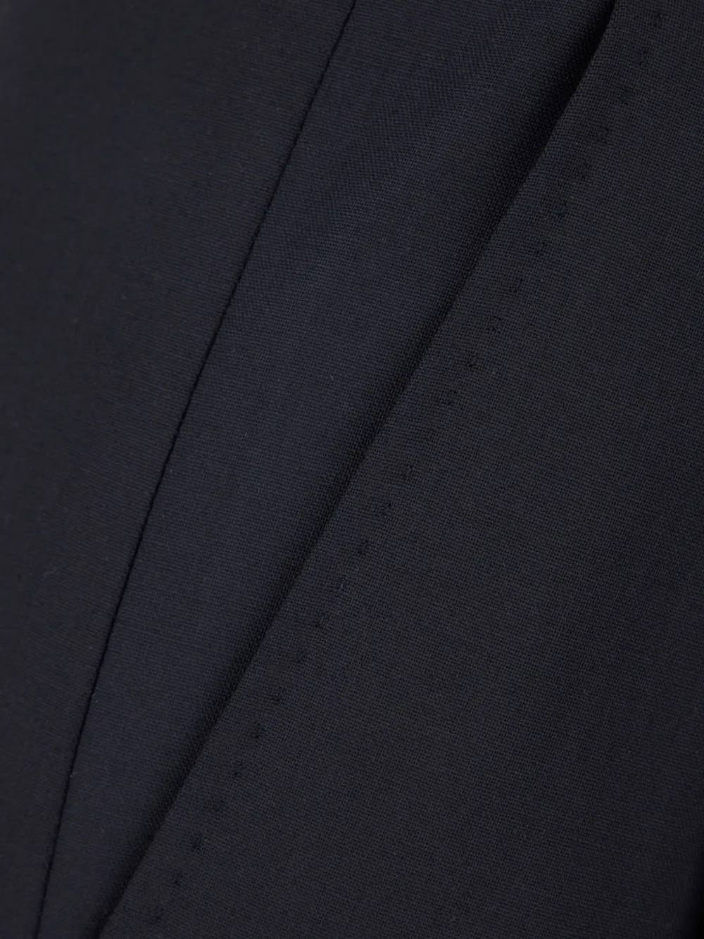 Max Mara Plooibroek met wijde pijpen Blauw