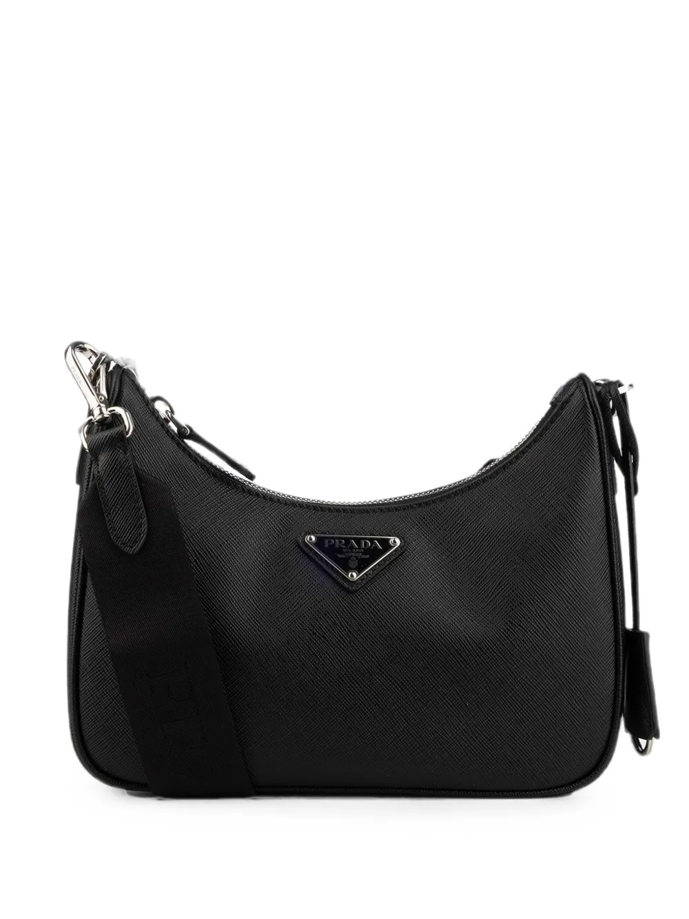 Prada Re-Edition 2005 Saffiano leather shoulder bag - Nero