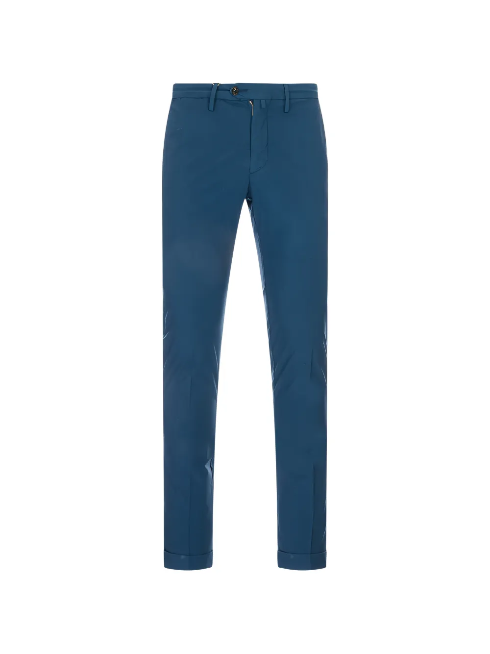 b settecento slim-fit turned-up trousers - Blau