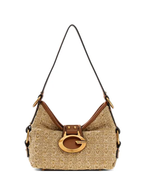 GUESS USA Camden woven logo-plaque tote bag