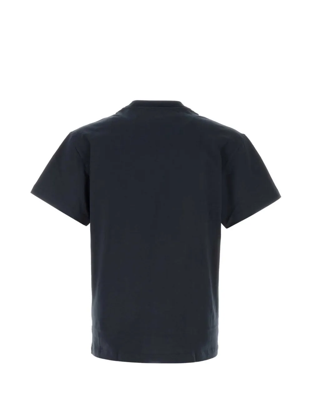 Jil Sander Drie katoenen T-shirts met borduurwerk Blauw