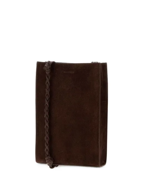 Jil Sander Tangle suede shoulder bag