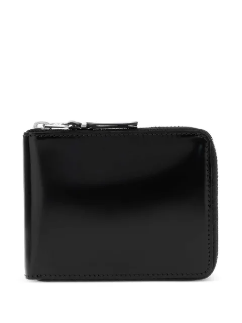 Comme Des Garçons polished leather wallet