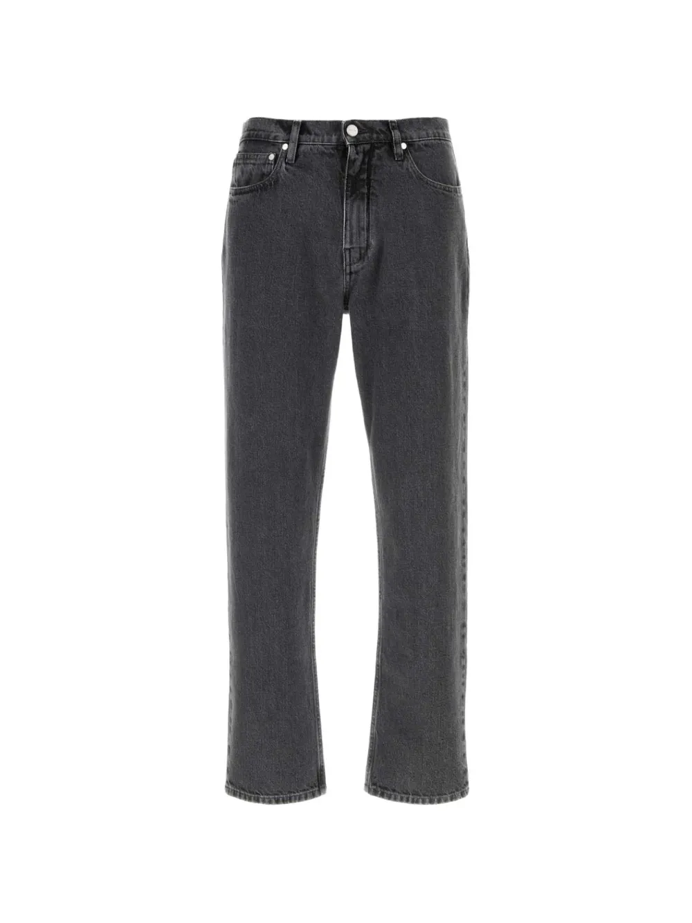Jil Sander washed straight-leg jeans - Grau