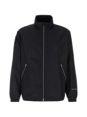 Prada Logo zip-closure Jacket | Black | FARFETCH
