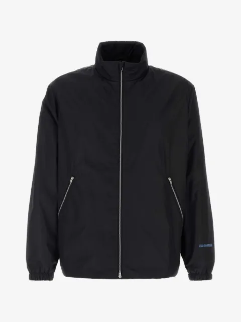 Jil Sander جاكيت بسحاب وطبعة شعار الماركة