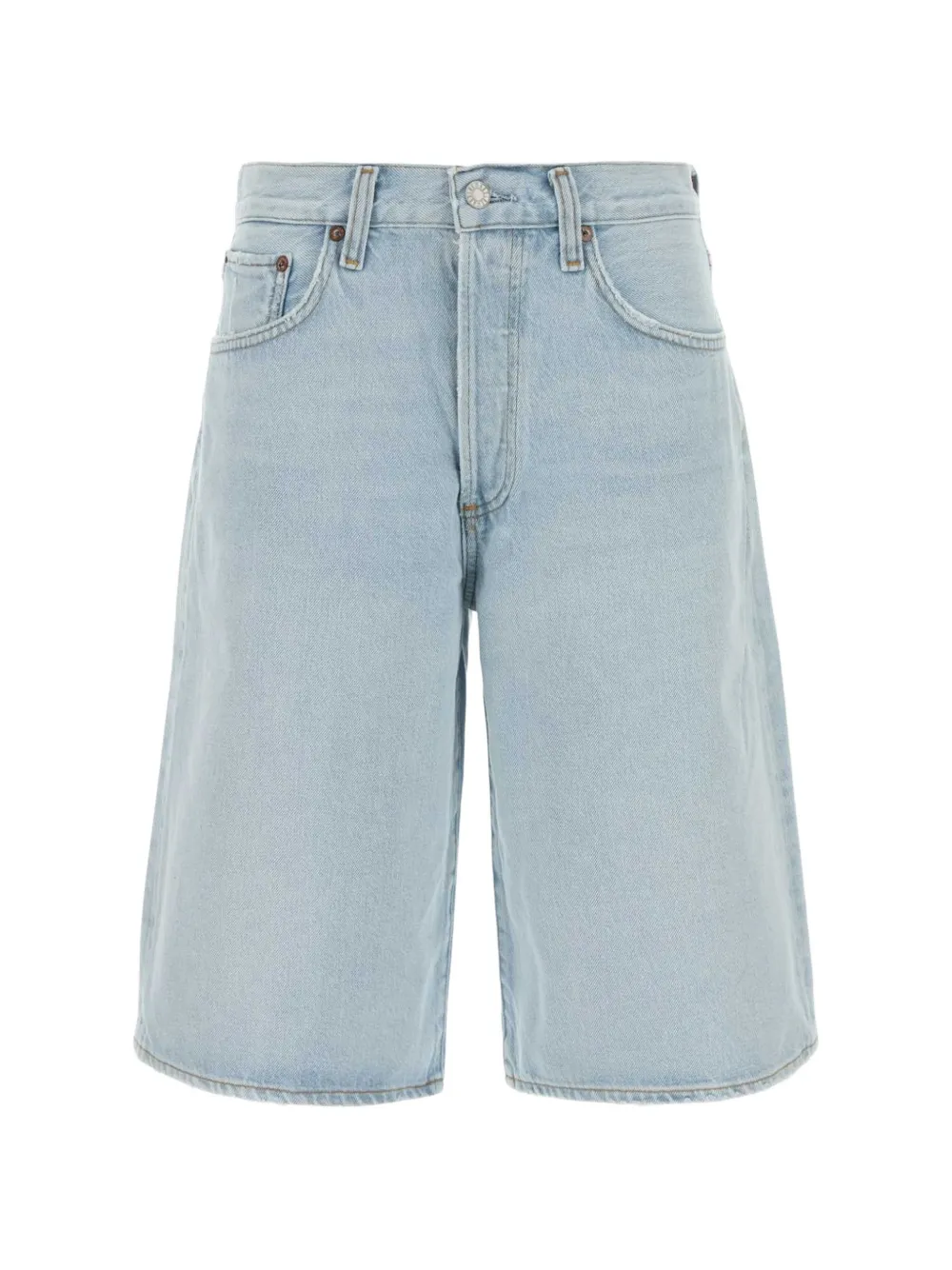 AGOLDE Ramona denim shorts - Blu