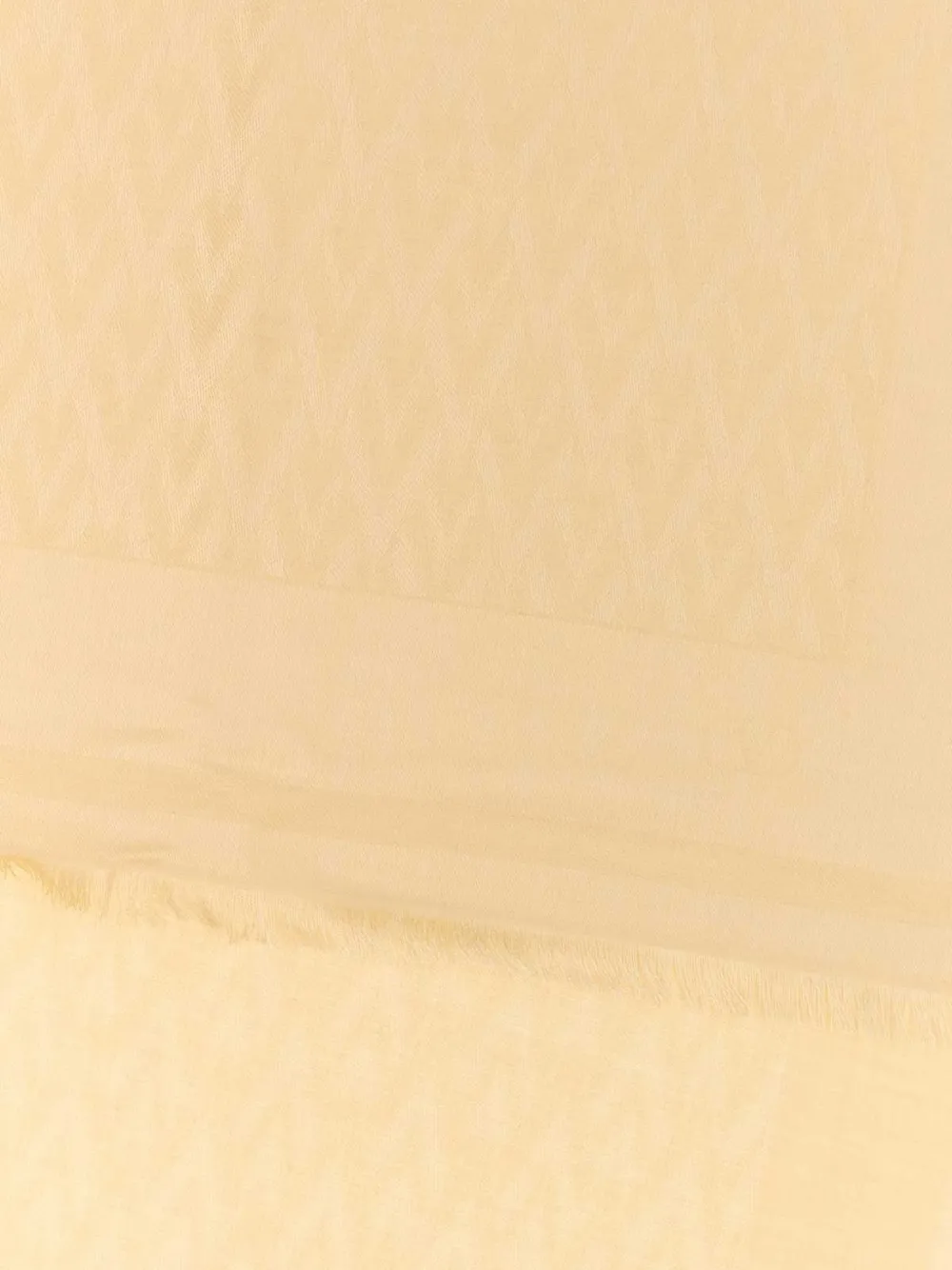 Valentino Garavani VLogo geweven sjaal met jacquard Beige
