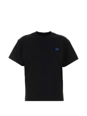 LOEWE Anagram Asymmetric T-shirt | Black | FARFETCH JO